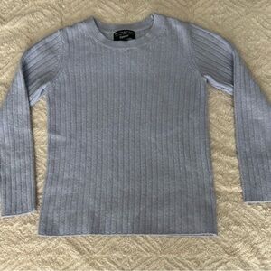 Banana Republic Fine Italian Yarn Women’s Ribbed Sweater-sz: S/P  Violet color